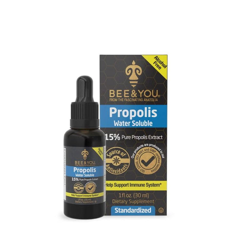 VIP Extensions Bee&You Propolis Water Soluble Extract- Natural Immune Support & Antioxidants oz Beauty Supplies