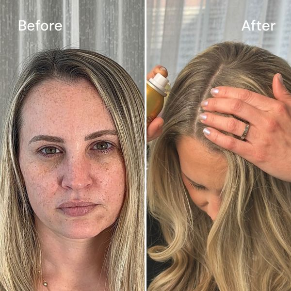 Style Edit Blonde Perfection Root Concealer Spray and Powder Trio (Full & Travel Size Spray)