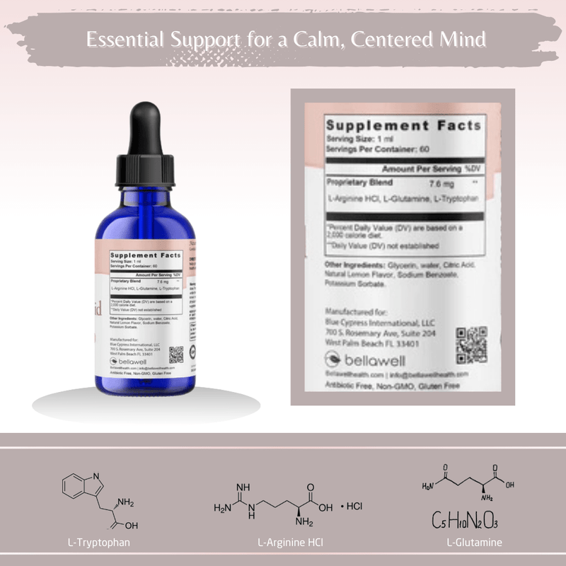 Bellawell Health Bellawell Amino-acid Drops – Daily Wellness Support for Women drops White Smoke