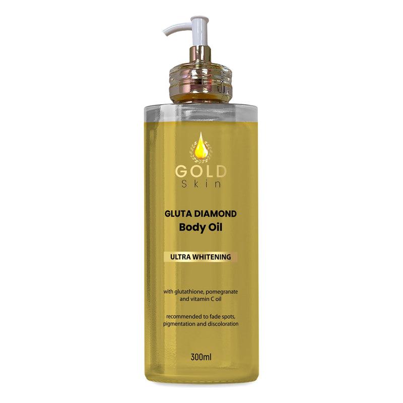 Belle's Secrets Gluta Diamond Body Oil Dark Khaki