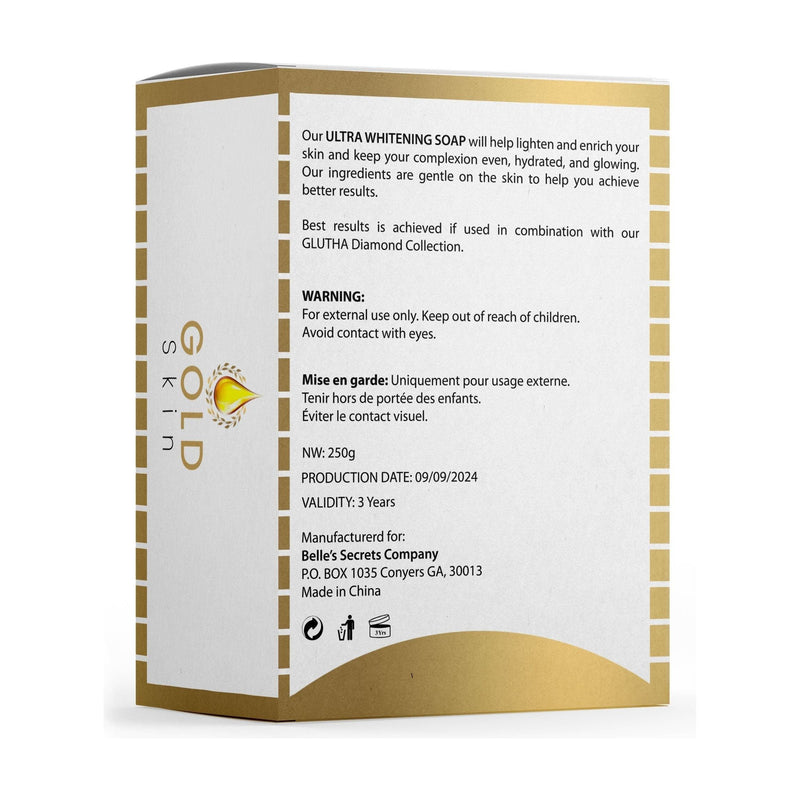 Belle's Secrets Gluta Diamond Ultra Whitening Soap Bar