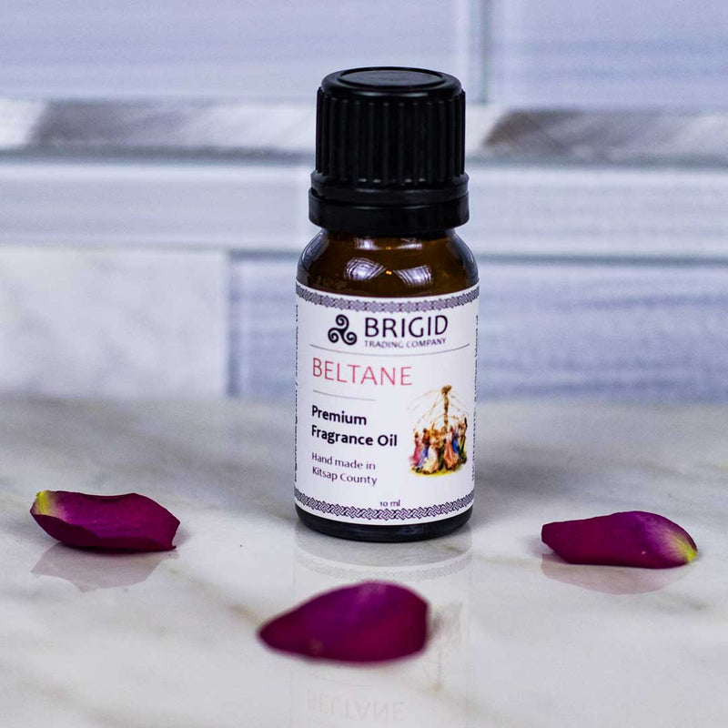 Brigid Trading Company Beltane Diffuser Oil – Rose & Jasmine Natural Home Fragrance Blend diffuser oil