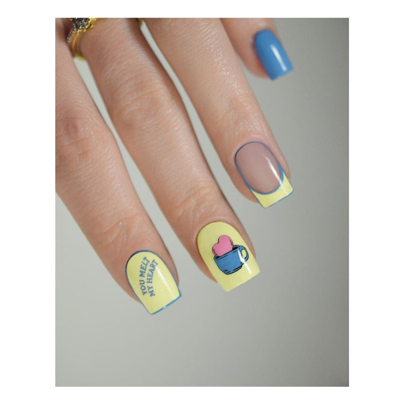 UberChic Beauty Be My Valentine Stamping Plate