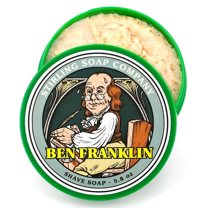 Stirling Soap Co. Ben Franklin Shaving Collection