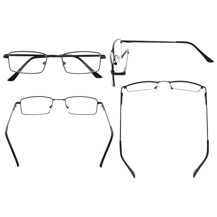 Eyekeeper - Classic Bendable Memory Metal Bridge Reading Glasses R1709