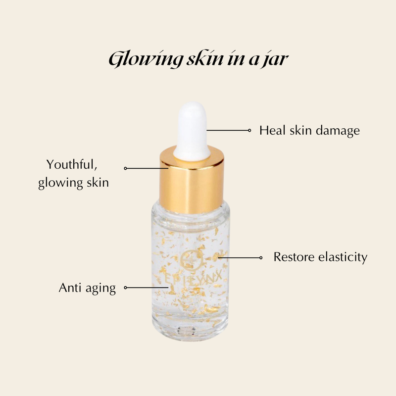 EpiLynx 24K Gold Radiance Concentrate Serum – Vegan, Gluten-Free Hydrating & Illuminating Formula Face Serums
