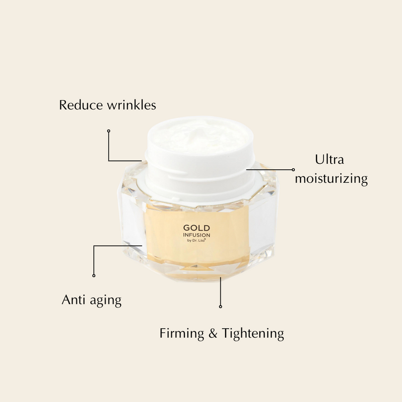 EpiLynx Anti-Aging Gold Infusion Cream – Brightening, Firming & Hydrating Moisturizer Face Creams