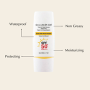 EpiLynx SPF 50 Mineral Moisturizer – Hydrating, Vegan & Sensitive-Skin Friendly suncare