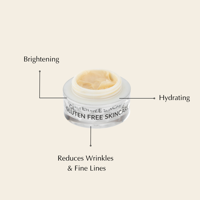 Crystal Wrinkle Smoothing Eye Cream - Intense Brightening and Firming Wrinkle Fix for Sensitive Skin