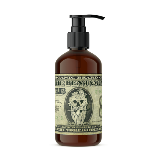 Johnny Slicks Benjamin Beard Oil White Smoke Original,Rugged,Paradise,Vanilla