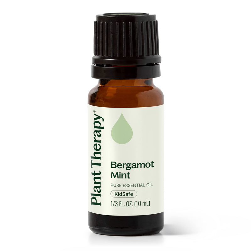 Plant Therapy Bergamot Mint Essential Oil Essential Oil White Smoke 10 mL