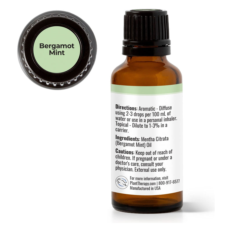 Plant Therapy Bergamot Mint Essential Oil Essential Oil