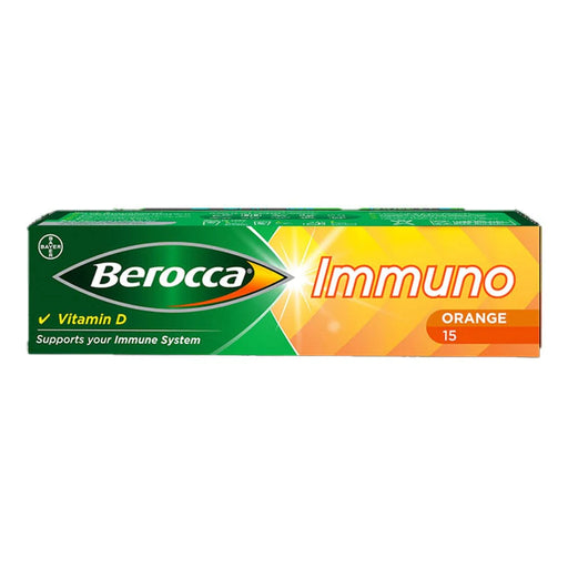 Berocca Berocca Immuno Orange Flavor 30 cts Vitamins & Supplements Dark Green