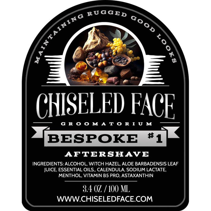 Chiseled Face Bespoke #1 - Aftershave Splash Aftershave