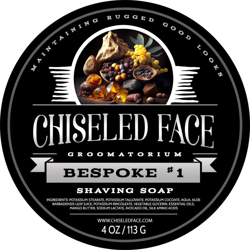 Chiseled Face Bespoke #1 - Shaving Soap Shaving Soap