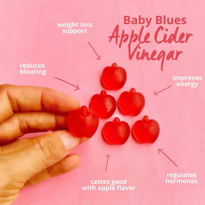 Baby Blues Apple Cider Vinegar Gummies Gummy Vitamins