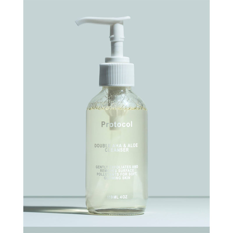 Protocol Skincare Double Alpha Hydroxy Gel Cleanser with Green Tea