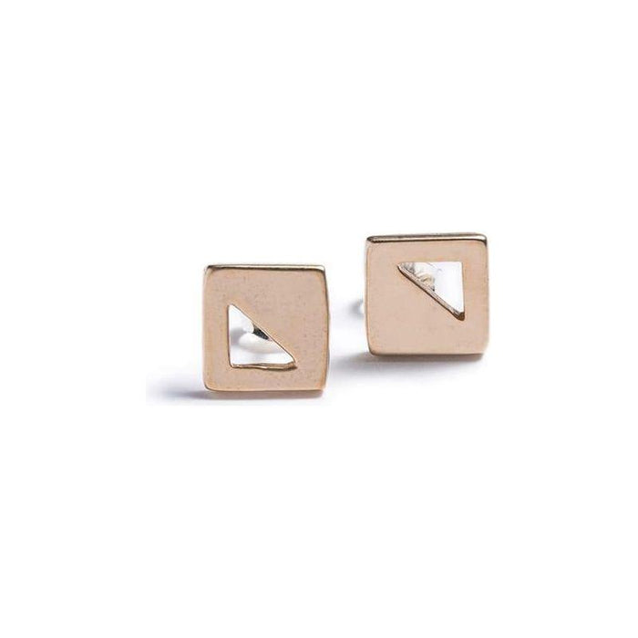 Mini Square stud earrings