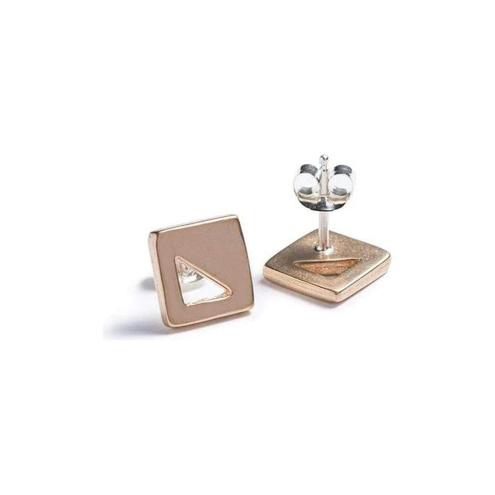 Mini Square stud earrings