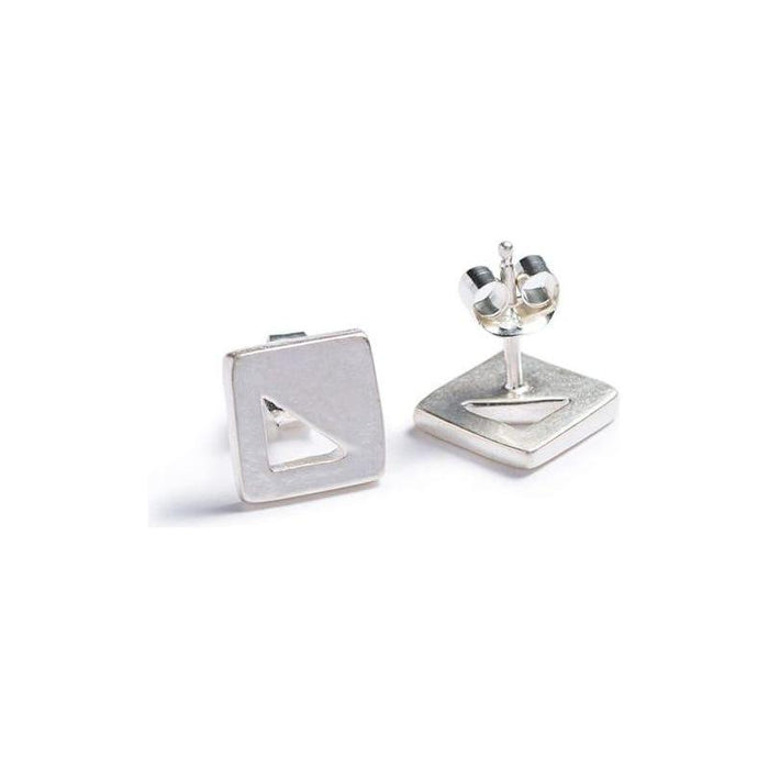 Mini Square stud earrings