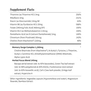 Snap Supplements Brain Food