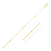 Bids.com Bead Links Pendant Chain in 14k Yellow Gold (1.5mm) Necklaces