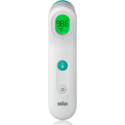 Braun Braun Forehead Thermometer, BFH175, White Forehead Thermometer