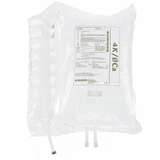 0 Bicarbonate 25 Dialysate Solution, Calcium-Free, 2 x 5000 mL Bag Medical Supplies