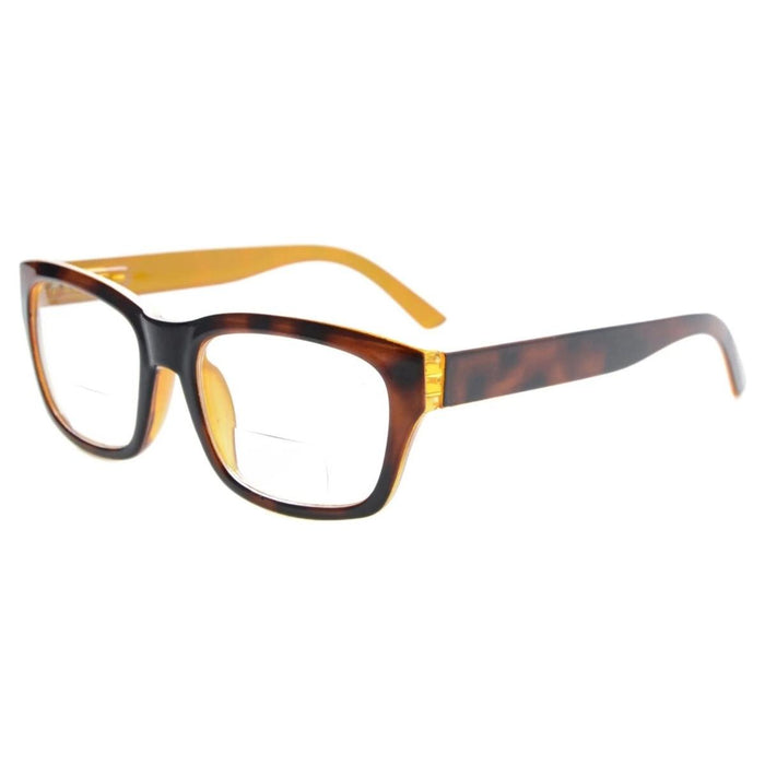 Eyekeeper.Com - Tortoise Temples Bifocal Reading Glasses Br045