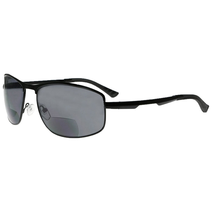 Eyekeeper.Com - Rectangle Bifocal Reading Sunglasses Outdoor Readers Sg801