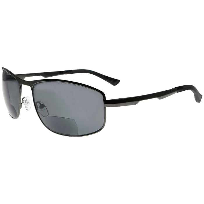 Eyekeeper.Com - Rectangle Bifocal Reading Sunglasses Outdoor Readers Sg801