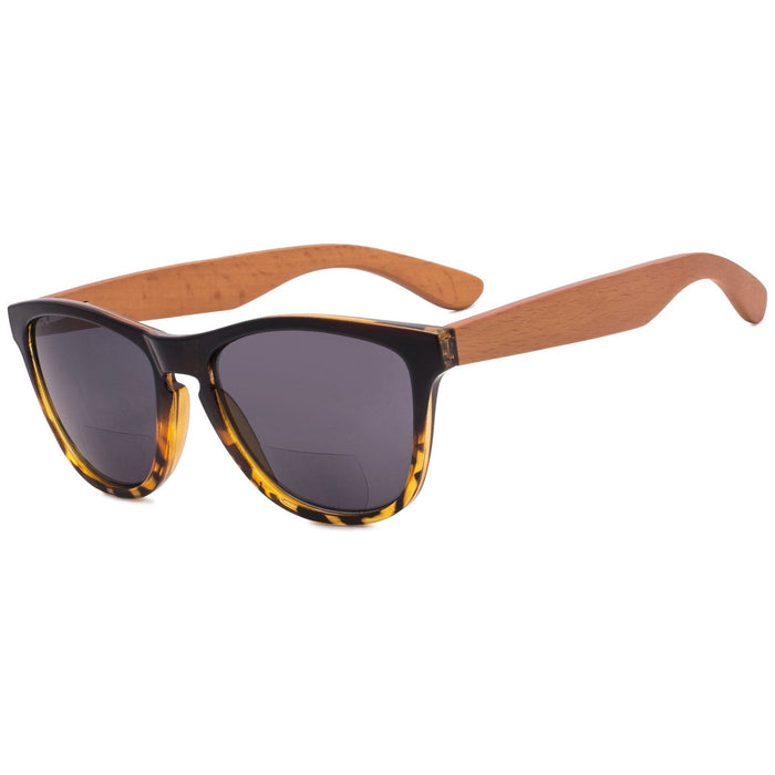 Eyekeeper - Bifocal Sunglasses With Wood Temples For Women Sgh001-6