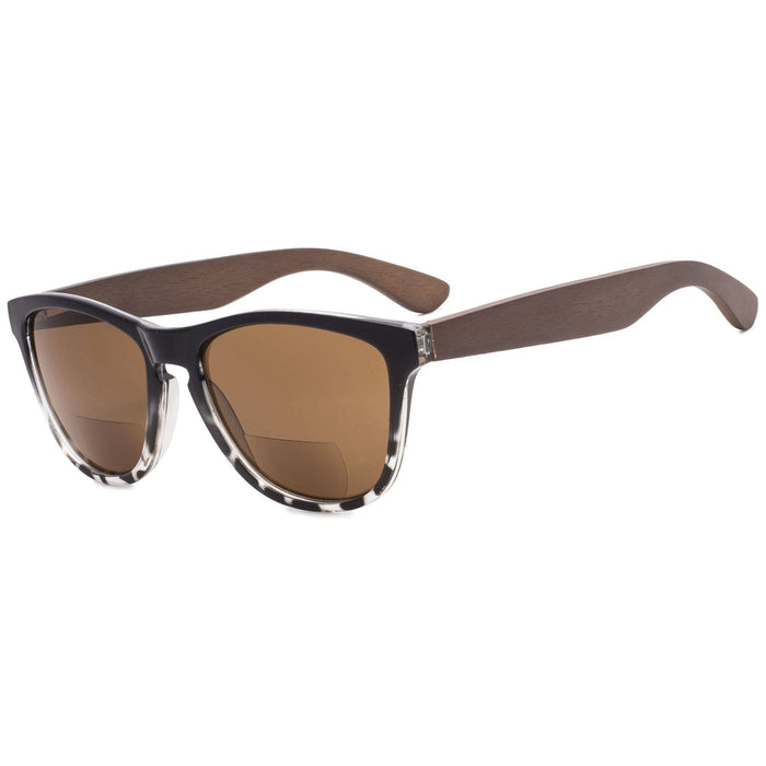 Eyekeeper - Bifocal Sunglasses With Wood Temples For Women Sgh001-6