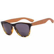 eyekeeper.com Bifocal Sunglasses with Wood Temples for Women SGH001-6 Sunglasses