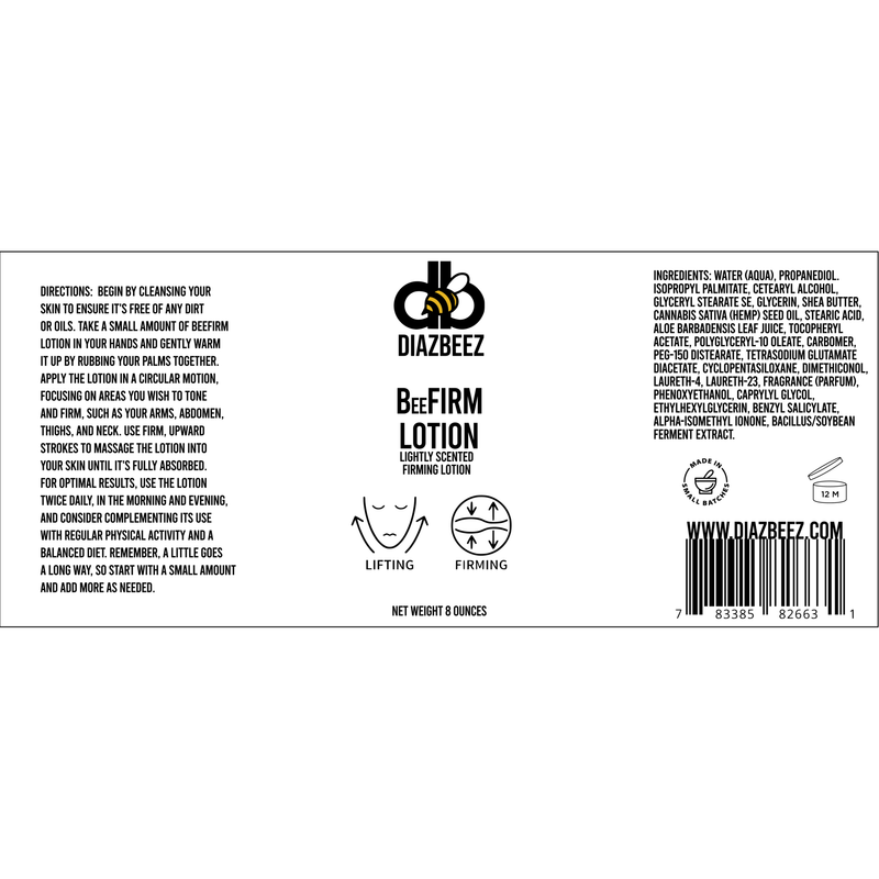 Diaz Beez BeeFIRM Sculpting Body Lotion Lotion