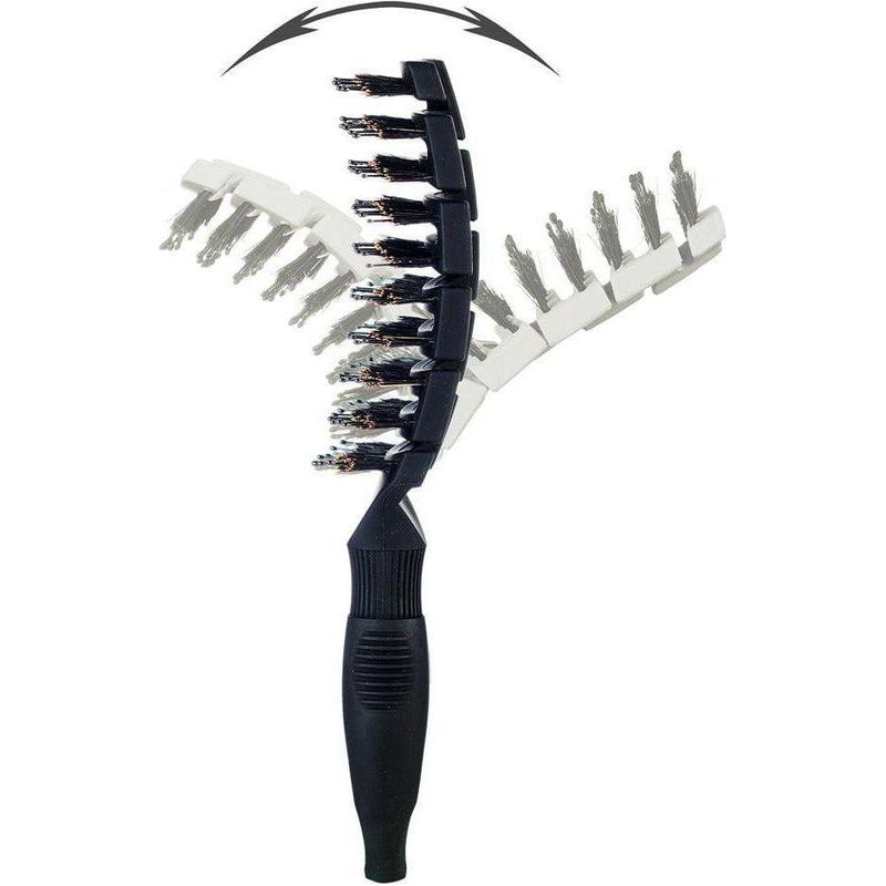 Creative Pro Hair Tools The Flex Brush | XL Mixed Bristle Hair Brush