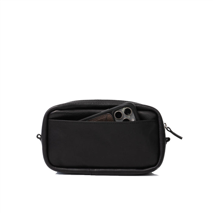 Mini Messenger - The Minimalist 1.0 (Black) by Geometric Goods