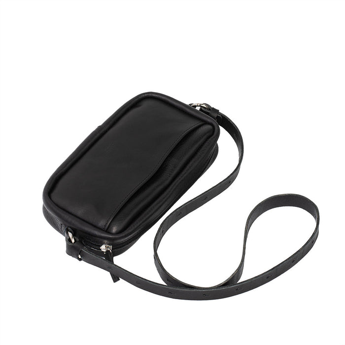 Mini Messenger - The Minimalist 1.0 (Black) by Geometric Goods