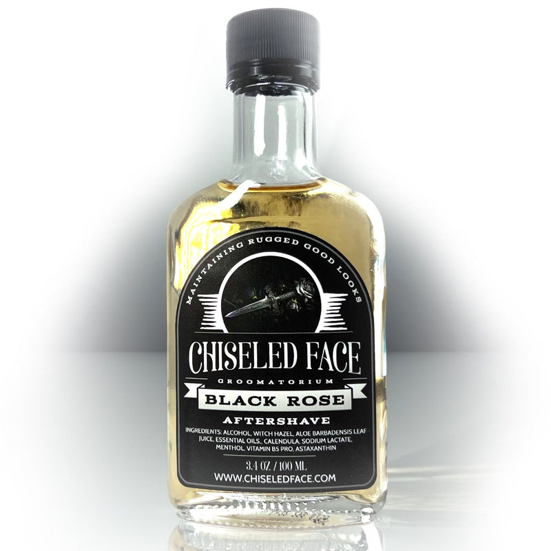 Chiseled Face Black Rose - Aftershave Splash Aftershave