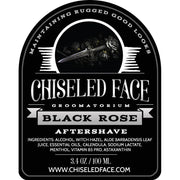 Chiseled Face Black Rose - Aftershave Splash Aftershave