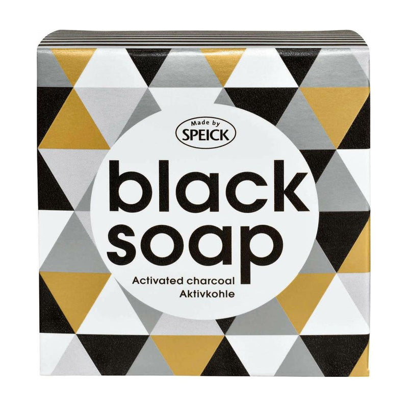 Speick Speick Black Soap Activated Charcoal Face and Body Soap 100g Soap