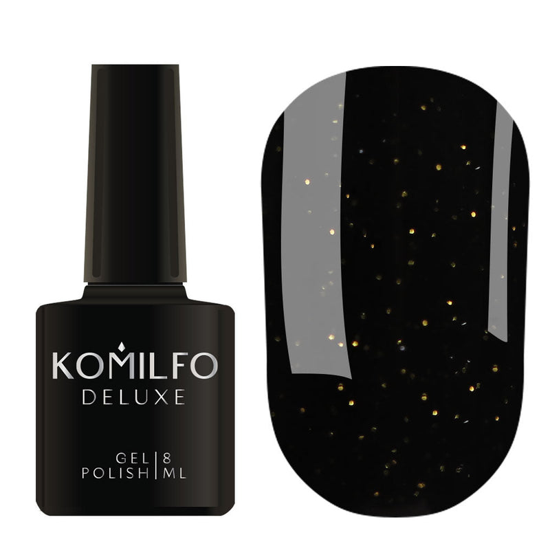 nbmsupply Komilfo Gel polish “Black”(Red,Blue,Gold,Silver) 8 ml