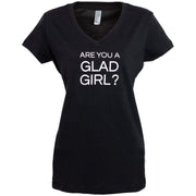 GladGirl "Are You A GladGirl?" T-Shirt Marketing