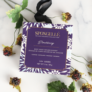 Spongellé Blackberry | Boxed Flower Body Wash Infused Buffer