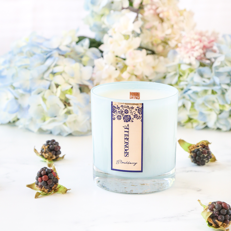 Spongellé Blackberry | Private Reserve Candle Home Fragrance