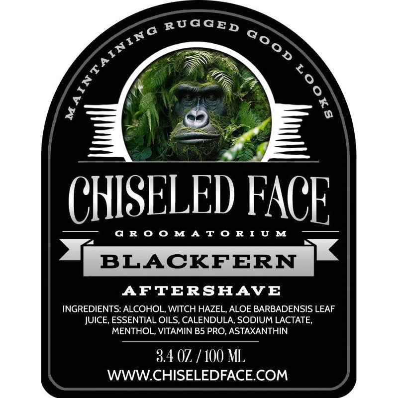 Chiseled Face Blackfern - Aftershave Splash Aftershave