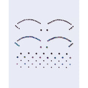 Lunautics Black Face Gem | Iridescent Cut-Crease Face Jewel Face Jewel