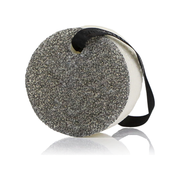 Spongellé 20+ Men's Supreme Buffer | Black Scrubber Body Wash Infused Buffer