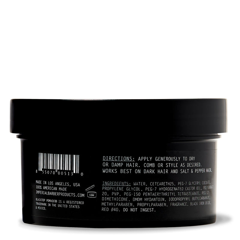 Imperial Barber Products Blacktop Pomade - 6 oz Hair