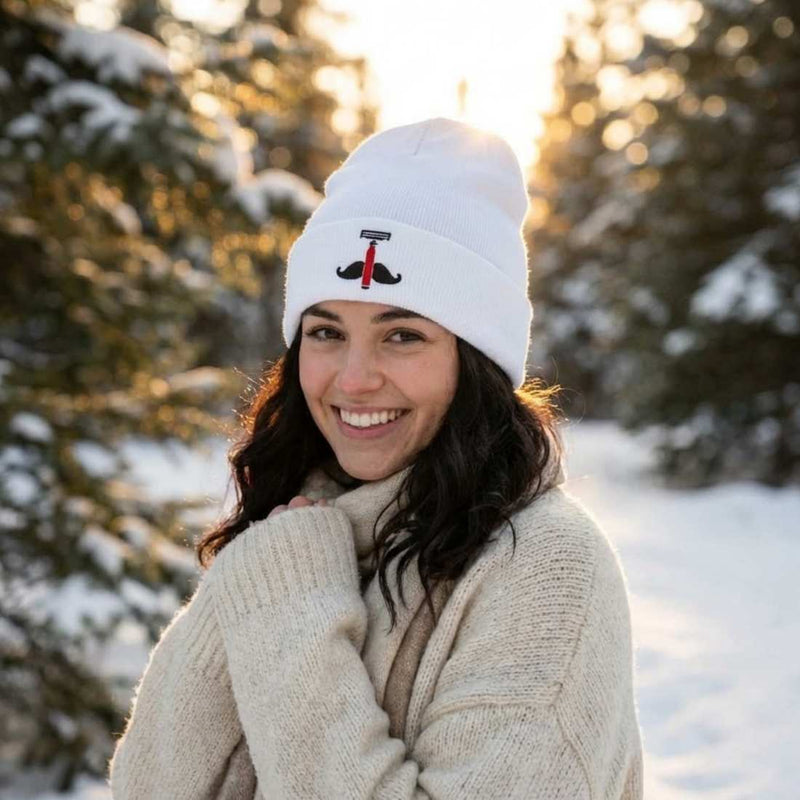 Shave Essentials Blade Beanie Accessories Dark Gray RED,WHITE,GRAY